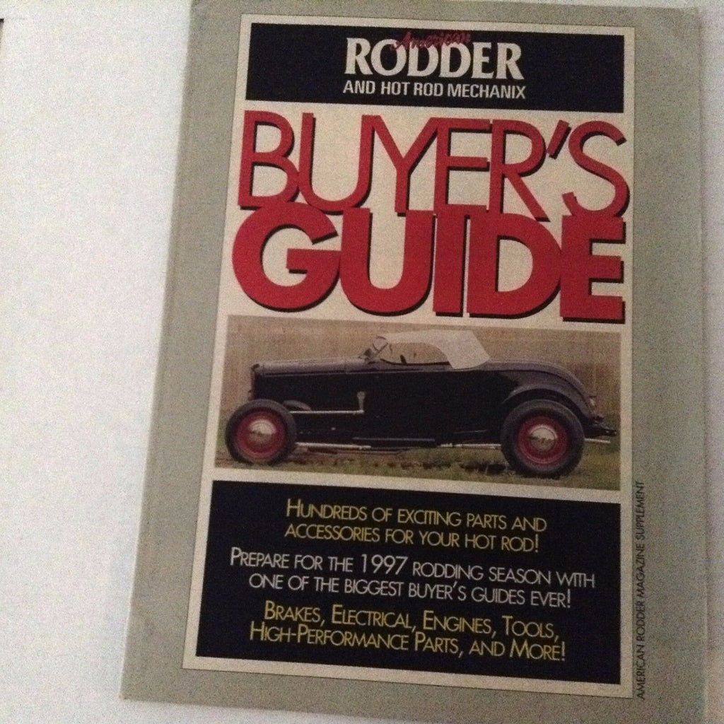 American Rodder Magazine Buyer's Guide Brakes Electrical 1997 062917nonrh