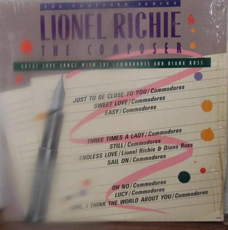 The Composer Series Lionel Richie 33RPM 5386MLA 10117LLE
