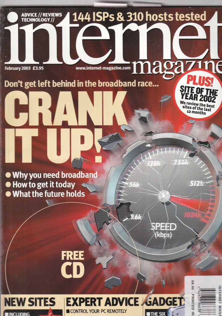 Internet Magazine The Broadband Race February 2003 100919nonr