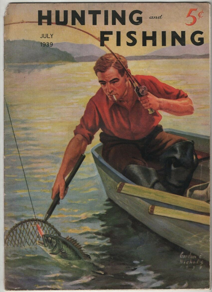 Hunting And Fishing Mag New England Travel July 1939 020321nonr