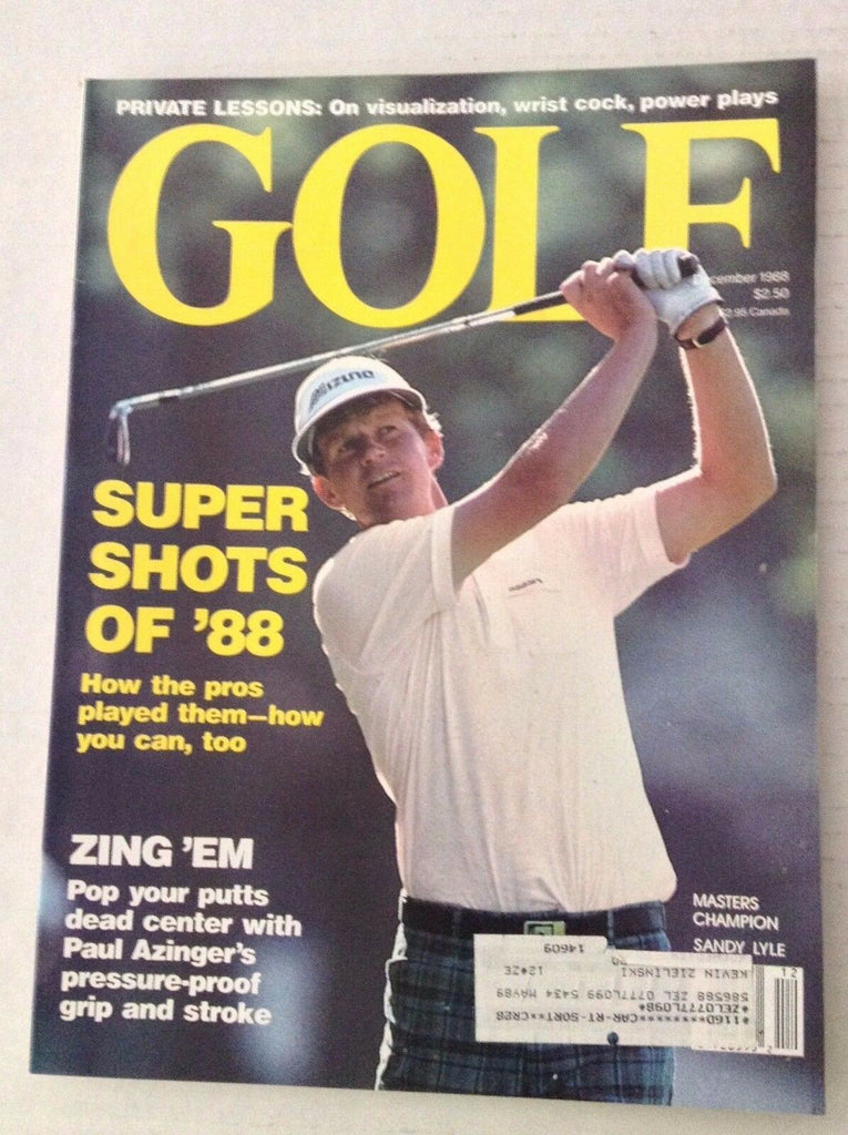 Golf Magazine Sandy Lyle December 1988 020717RH