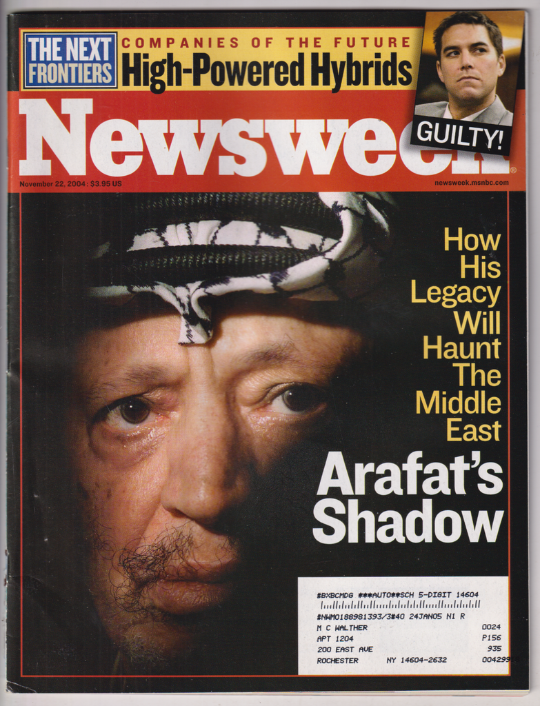 Newsweek Mag Arafat's Shadow November 22, 2004 011820nonr