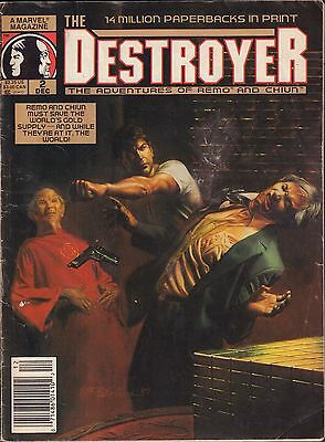 The Destroyer Marvel Magazine #2 1989 053116DBE