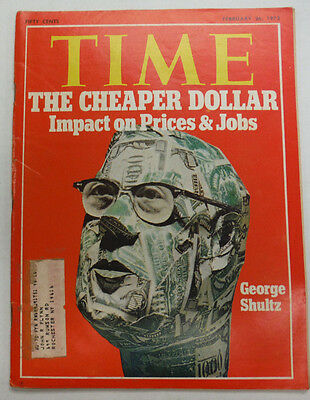 Time Magazine George Shultz February 1973 052815R