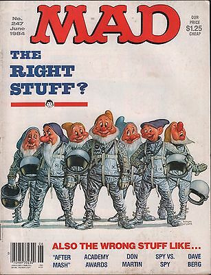 Mad Magazine no.247 June 1984 Appears to be complete VG 121115DBE2