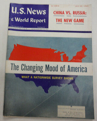 U.S. News Magazine The Changing Mood Of America July 1963 071115R