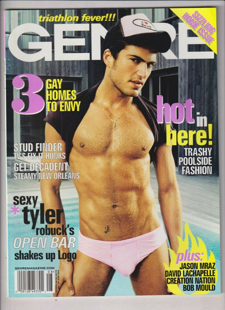Genre Gay Fashion Mag Tyler Robuck Jason Mraz August 2005 031120nonr