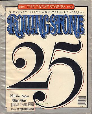 Rolling Stone 25th Anniversary Special June 11 1992 w/ML VG 042816DBE