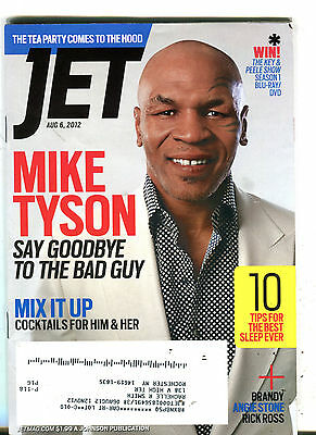 Jet Magazine August 6 2012 Mike Tyson EX 071516jhe