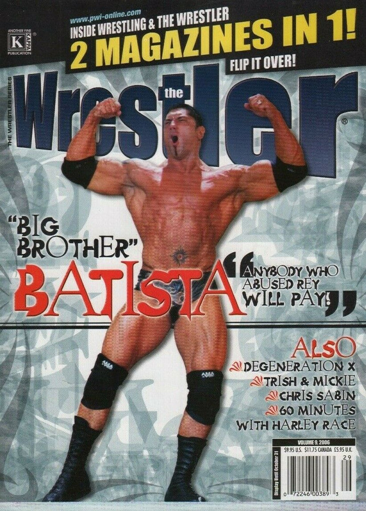 The Wrestler Inside Wrestling Vol.9 2006 Batista Harley Race 032619DBE
