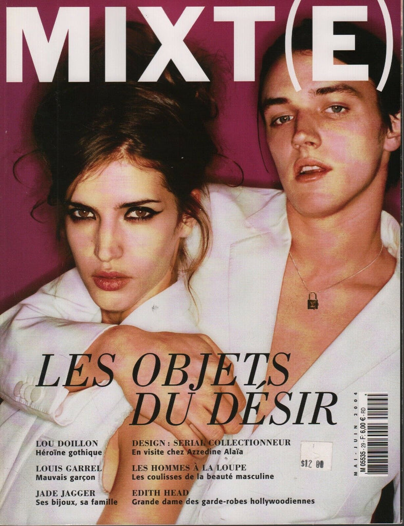 Mixte French Fashion Magazine May June 2004 Lou Doillon Louis Garrel 060118DBF