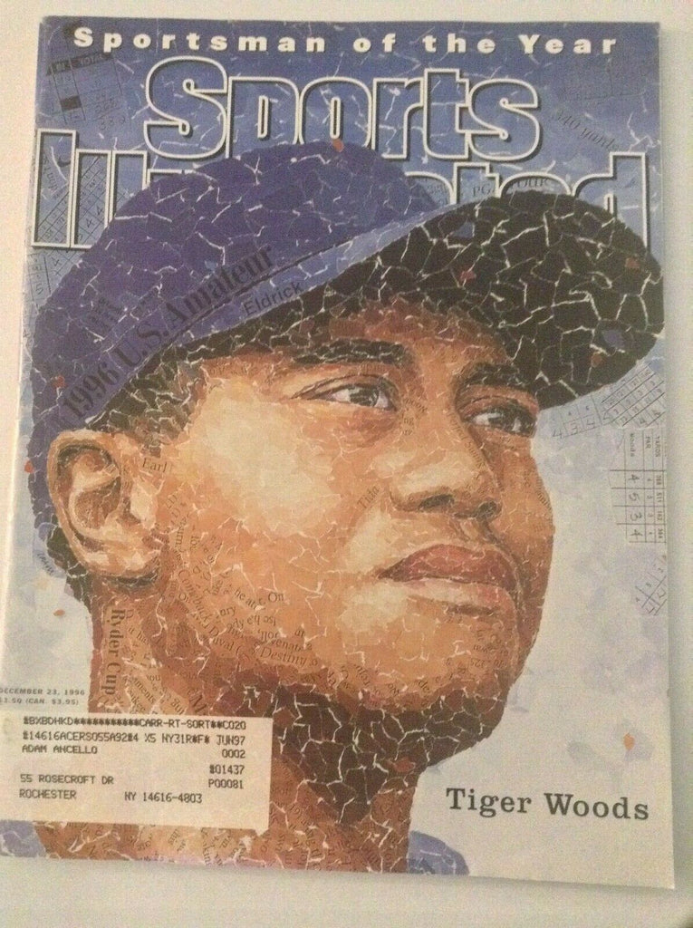 Sports Illustrated Magazine Tiger Woods Sportsman December 23, 1996 051819nonrh