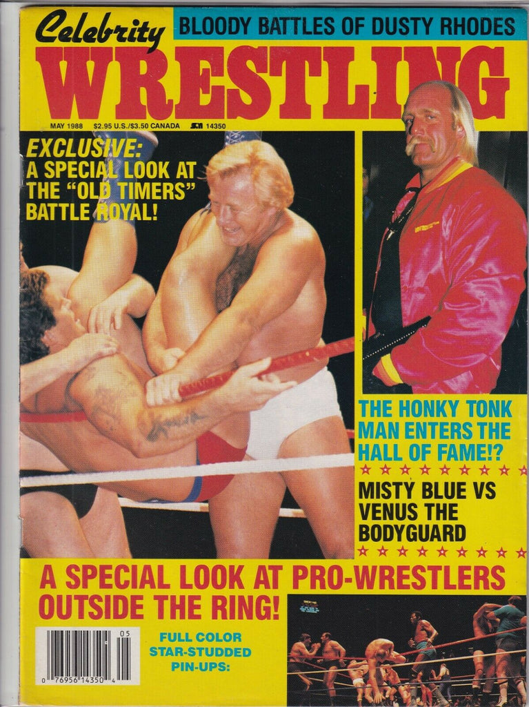 Celebrity Wrestling Mag Honky Tonk Misty Blue May 1988 091019nonr