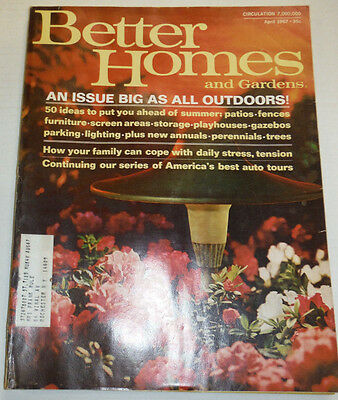 Better Homes And Gardens Magazine 50 Ideas For Summer April 1967 122014R