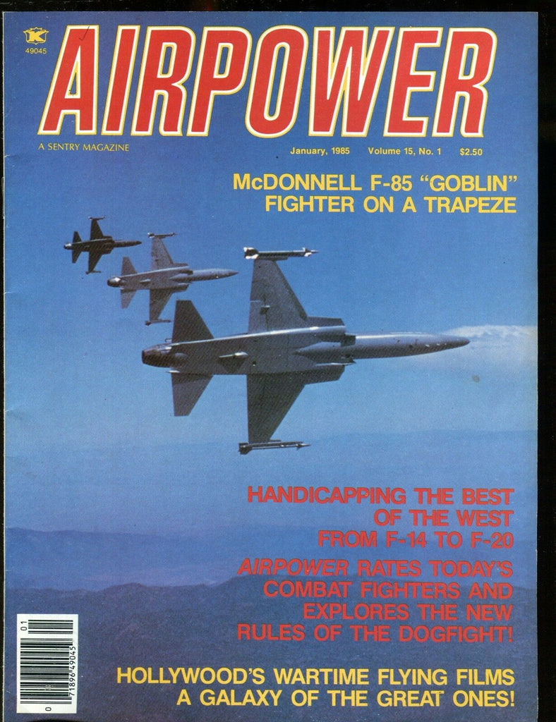 Airpower Magazine January 1985 F-85 "Goblin" EX No ML 010617jhe
