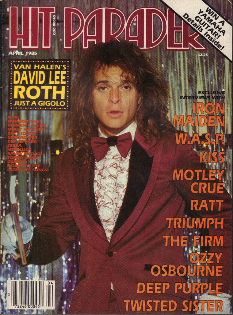 Hit Parader April 1985 Iron Maiden, WASP 032917nonDBE2