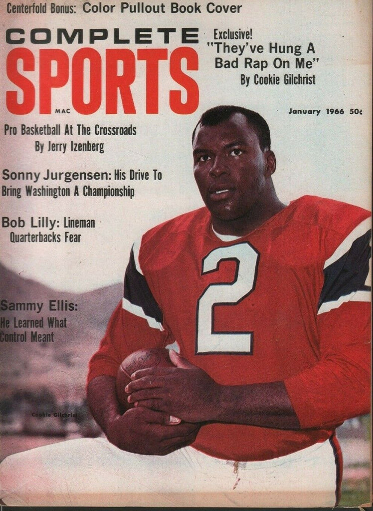 Complete Sports January 1966 Sonny Jurgensen Bob Lilly Sammy Ellis 050819DBE