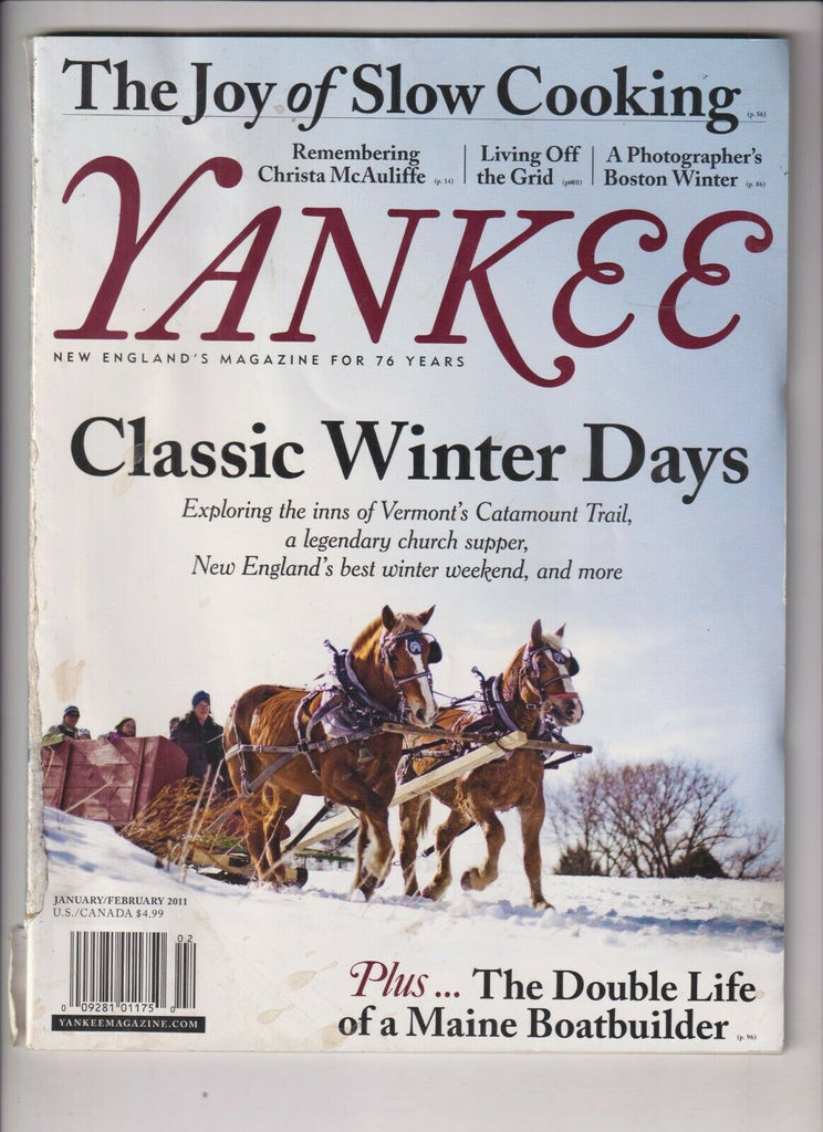 Yankee Mag The Joy Of Slow Cooking January/February 2011 112719nonr