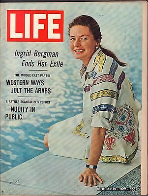 Life Magazine October 13 1967 Birthday Ingrid Bergman VG 051816DBE2