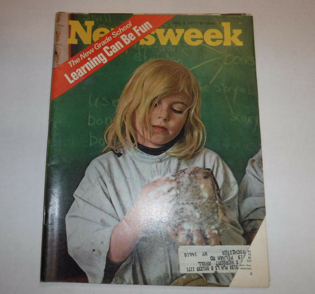 Newsweek Magazine Learning Can Be Fun May 3, 1971 101916R