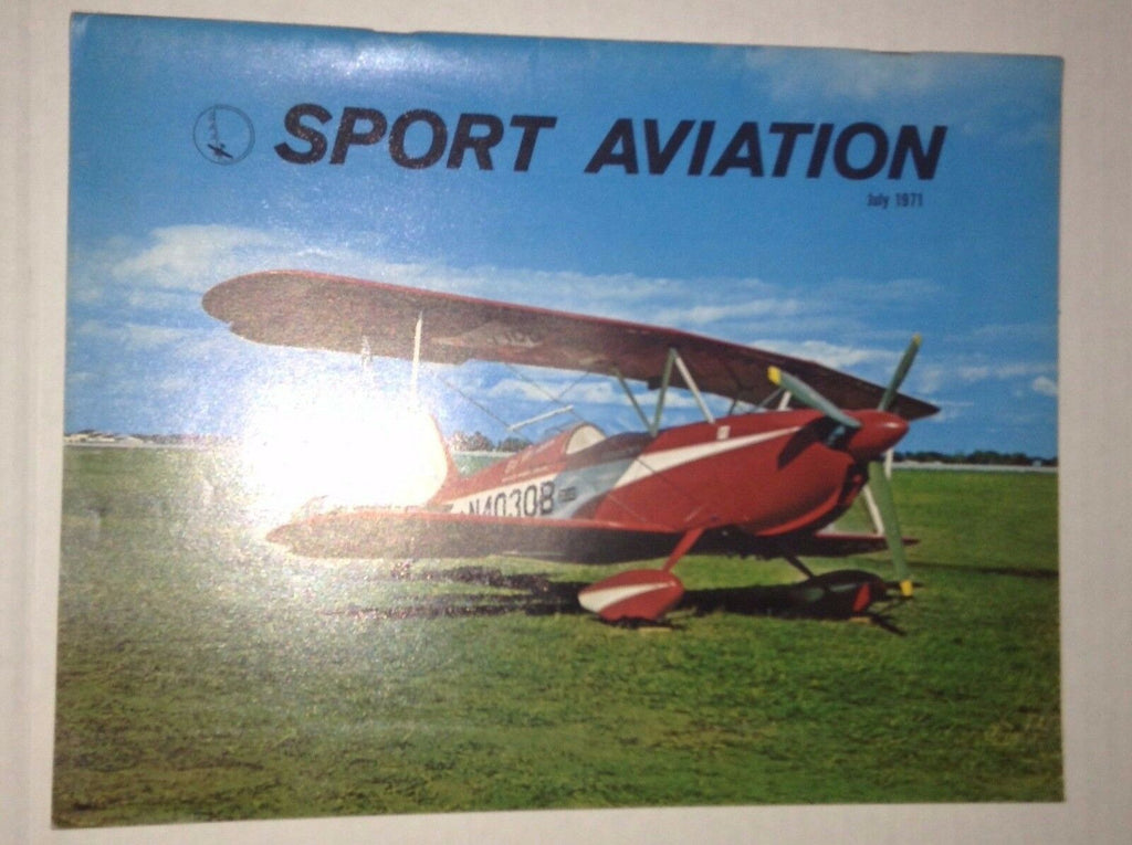 Sport Aviation Magazine 1970 Accuract Comp Oshkosh July 1971 010417RH