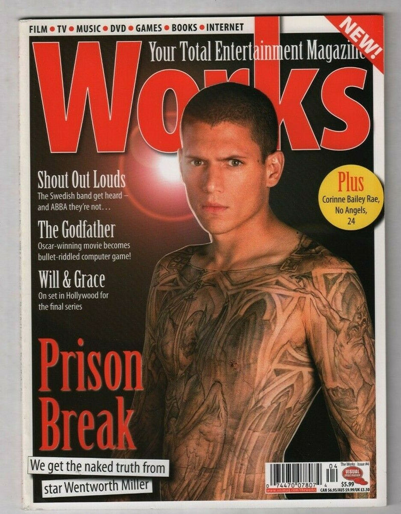 The Works Mag Prison Break Wenworth Miller The Godfather March 2006 030420nonr2