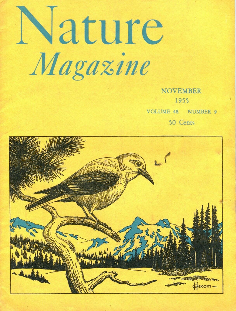 Nature Magazine November 1955 VG No ML 050417nonjhe
