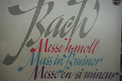 BACH Messe h-moll Mass in B Minor Messe en si mineur 33RPM 050616 TLJ
