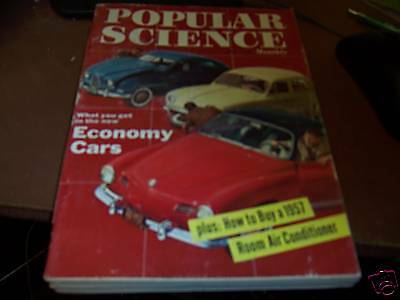 Popular Science June 1957 Economy Cars