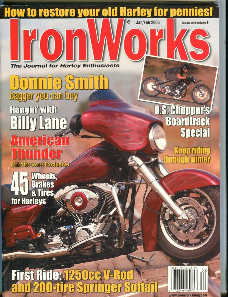 Iron Works Magazine Jan/Feb 2006 Donnie Smith EX 050117nonjhe
