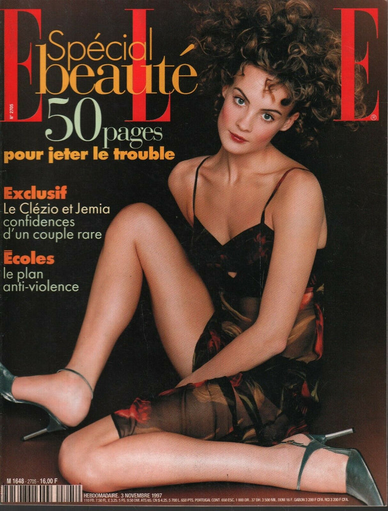 Elle French Fashion Magazine November 3 1997 Uma Thurman 101220ame2