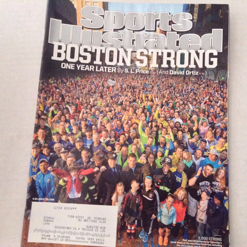 Sports Illustrated Magazine Boston Strong One Year April 21 2014 062017nonrh