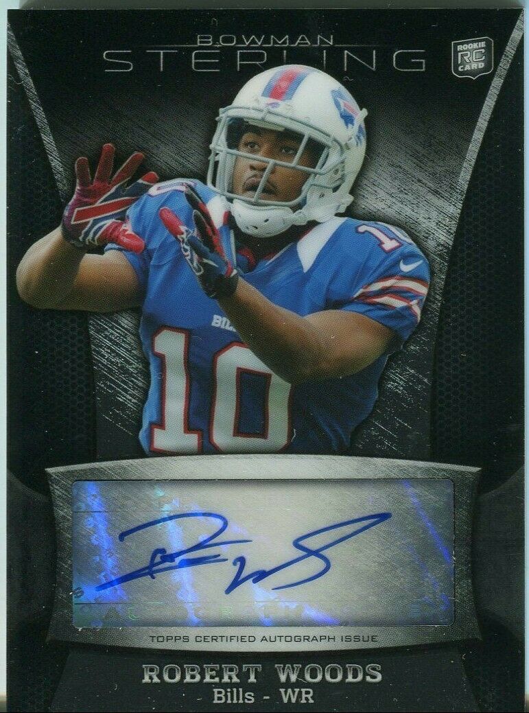 : 2013 Topps Chrome Robert Woods Bills Rookie Card