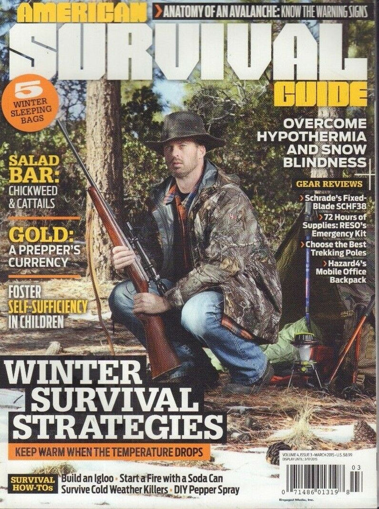 American Survival Guide Magazine Winter Survival Strat March 2015 010918nonr