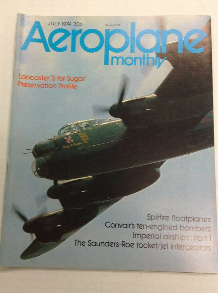 Aeroplane Monthly Aviation Magazine Lancaster Convair July 1974 121416R