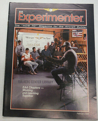 EAA Experimenter Magazine EAA Chapters Working February 1988 FAL 071615R