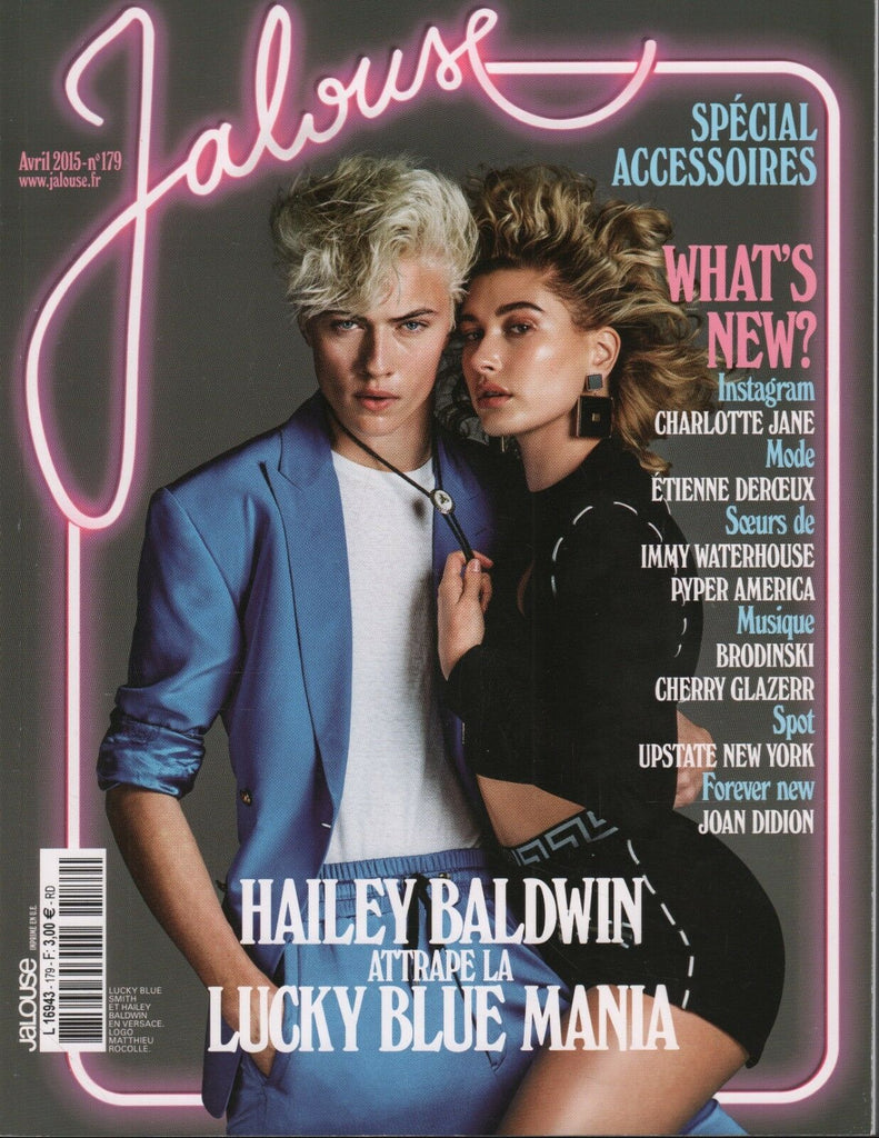 Jalouse French Magazine French April 2015 Hailey Baldwin Lucky Blue 110518DBE