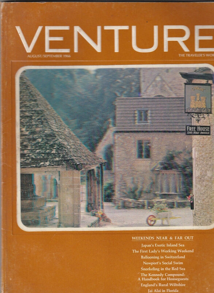 Venture Magazine Japan's Inland Sea & The Red Sea August/Sept 1966 090919nonr