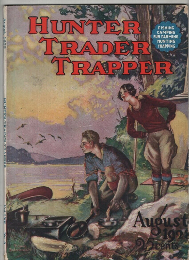 Hunter Trader Trapper Mag Golden Sport Painted Thickets August 1928 021021nonr