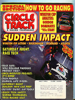 Circle Track & Racing Technology Magazine July 1995 Race Tech VGEX 052016jhe