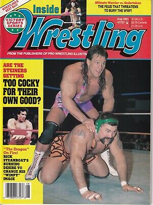 Inside Wrestling The Steiners Rick Steamboat August 1991 022719nonr