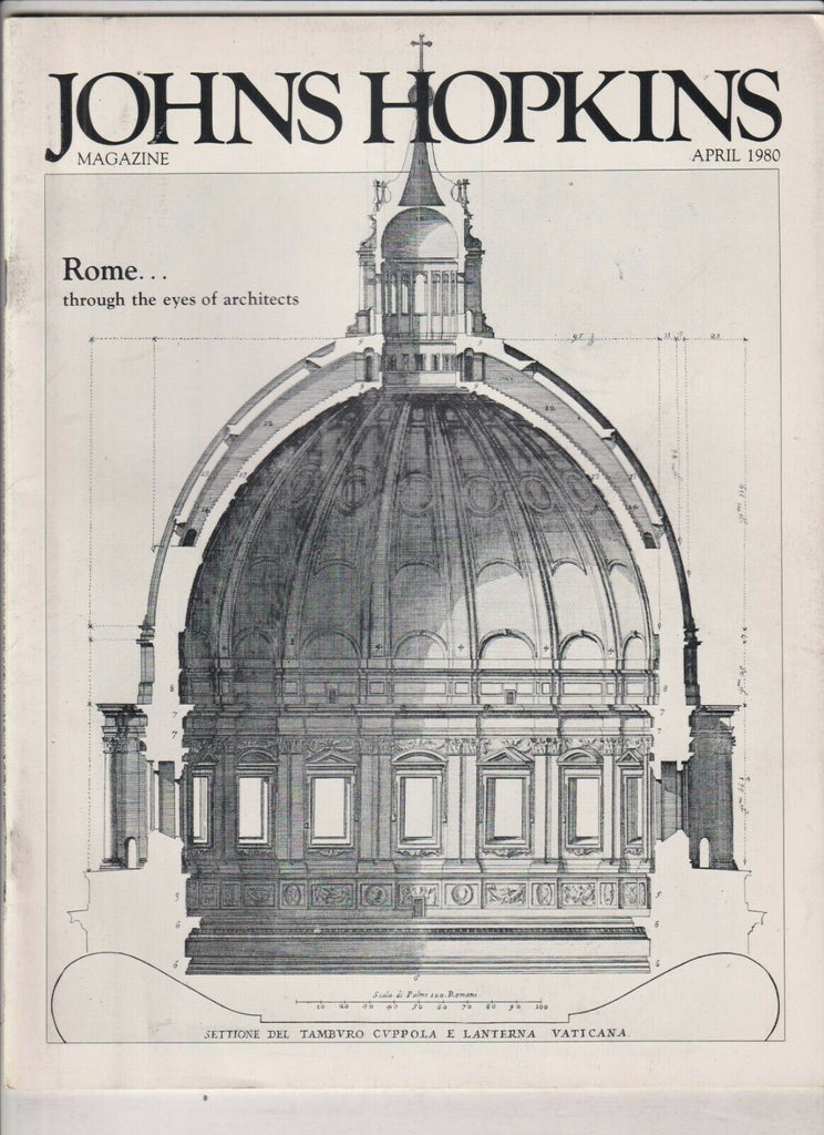 Johns Hopkins Magazine Rome Through Architects April 1980 021720nonr