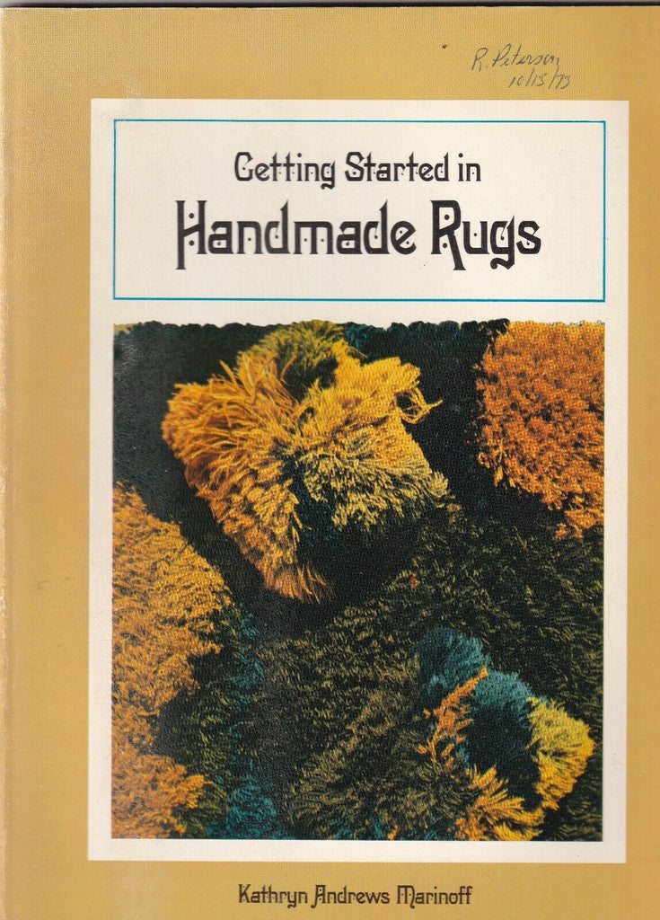 Getting Started In Handmade Rugs Mag 1971 090419nonr