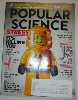Popular Science Magazine Stress Is Killing You March 2015 031715R2