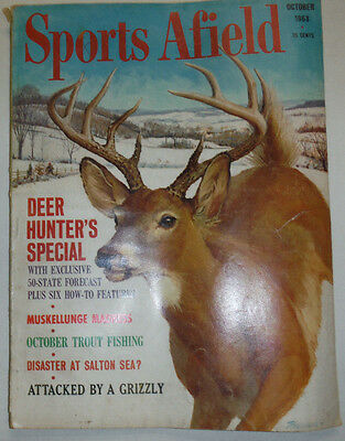 Sports Afield Magazine Deer's Hunter's Special October 1963 NO ML 012915R