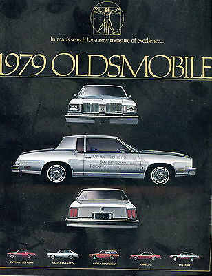 1979 Oldsmobile Brochure Cutlass Supreme Starfire Omega EX 061316jhe