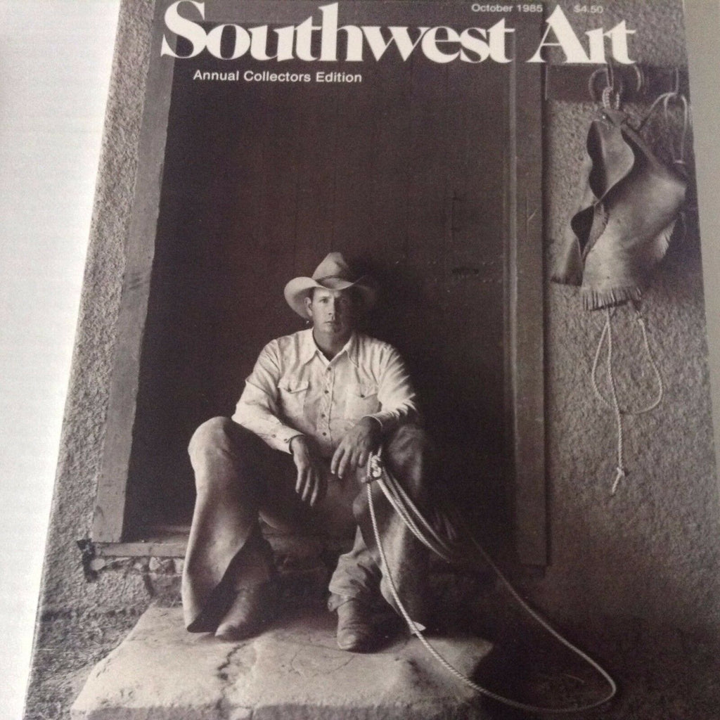 Southwest Art Magazine Jane Shuss Jasper D'Ambrosi October 1985 071317nonrh