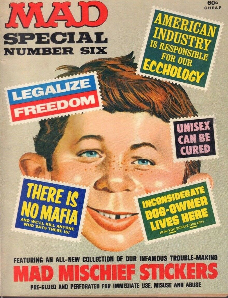 Mad Special #6 1971 with Mischief Stickers 011519DBE