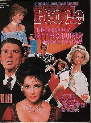 People Weekly December 28 january 4 1982 25 most intriguing People VG 012716DBE