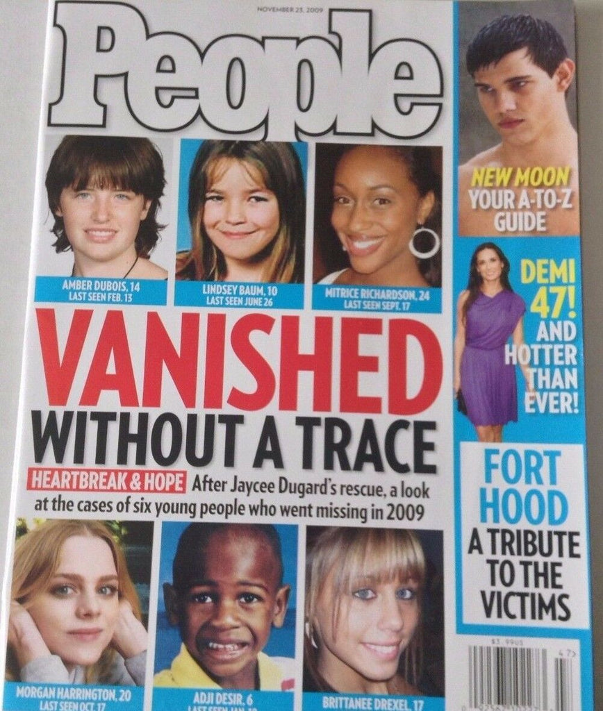 People Magazine Vanished Without A Trace November 23, 2009 072217nonrh